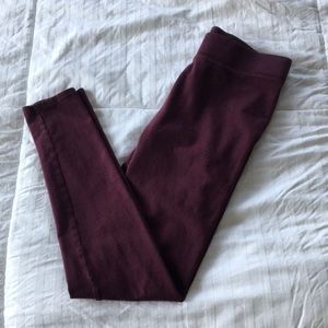 Maroon Aerie Leggings